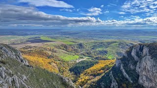 Via Ferrata Cheile Turzii  Octombrie 2022 4k [upl. by Arrad]