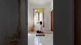 Seated Yoga asanas for complete beginners yoga yogaforbeginners [upl. by Song389]