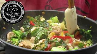 Banting Coconut Chicken Stir Fry [upl. by Jem745]