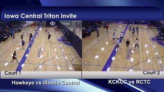 Iowa Central Volleyball Invitational Day 1 [upl. by Eiresed136]