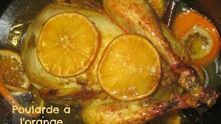 Poularde à lorange et aux épices [upl. by Petua710]