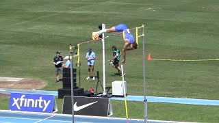 WOW Duplantis pole vault world lead 190475 LA GRAND PRIX [upl. by Gine587]