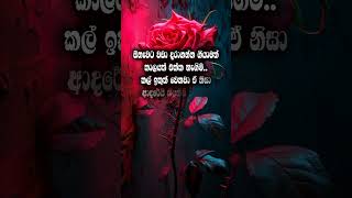 Hithata wadina wadan කතාව ඇත්ත නේද🥺🔥randing sad quotes status shorts [upl. by Tova]