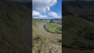 Vineyards and Stuben Monastery on the Moselle River germany travel travel moselle [upl. by Ignaz]