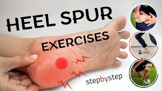 HEEL SPUR EXERCISES  Myofascial Strength Physical Therapy [upl. by Atiuqes847]