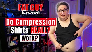 DO Compression Shirts Really Work SculpMecom Review  Fat Guy Reviews [upl. by Minnaminnie]