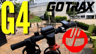 GoTrax G4 Electric Scooter Final Range Test Full Throttle 137 Miles [upl. by Leiuqeze]