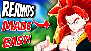 SSJ4 GOGETA REJUMP MADE EASY DBFZ SSJ4 Gogeta Combo Guide [upl. by Ekenna]