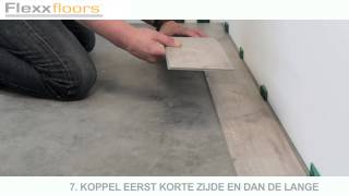 Leginstructie Flexxfloors Click System NL [upl. by Ahsekad]