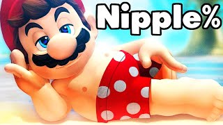 Taking off Marios Shirt as quickly as possible in Super Mario Odyssey [upl. by Arualana]