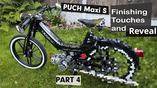 PUCH maxi S Moped Restoration Project  Finishing Touches and Reveal  Engine Pull Start [upl. by Selfridge]