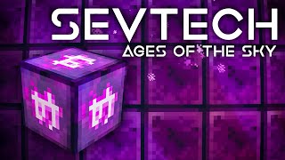 SevTech Ages of the Sky Ep 16 Age 3 Automation [upl. by Bocaj]