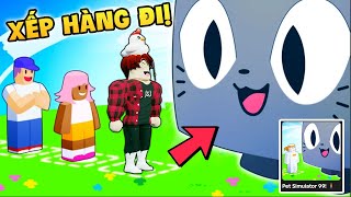 Độc Lạ XẾP HÀNG NHẬN HUGE PET Trong Sự Kiện Mới Pet Simulator 99  Roblox [upl. by Pirali881]