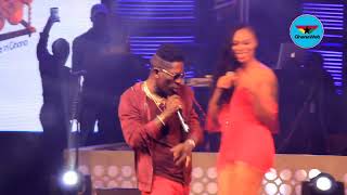 Becca UNVEILED Shatta Wale takes over Shatta Michys performance [upl. by Chick]