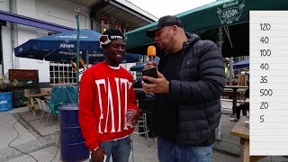 HOEVEEL IS JOUW OUTFIT WAARD RAPPERS  SUPERGAANDE FESTIVAL INTERVIEW WOO HAH [upl. by Aniv]