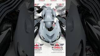 Ready for a upgrade 🔥Matte Gray amp Gloss Black Kit fairing bike rider biker motovlog foryou [upl. by Cosenza]