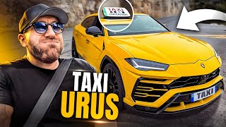 IL EST TAXI EN URUS de 800 CHEVAUX 😱😨 1000€ LA COURSE 💰💶 IL ME MALMÈNE [upl. by Lyrahs]