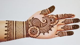 Raksha bandhan mehndi design easy Beautiful mehndi designsmehandi ka design mehandi mehndihenna [upl. by Gertrude]