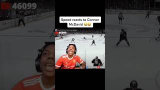 Speed Reacts To Connor McDavid🤣🏒 [upl. by Varin]