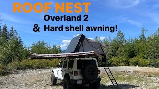 ROOF NEST overland 2 tent overview [upl. by Erdnaet]