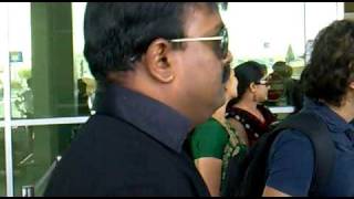 DILEEP KAVYAampBHAVANA IN DOHA AIRPORT [upl. by Ayekim]