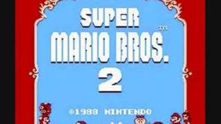 super mario bros 2 music star man [upl. by Nylrad973]