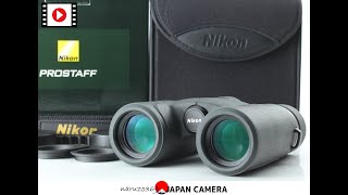 ★SOLD★ MINT Nikon Prostaff P7 8x30 Fog Proof Water Proof Black Binocular JAPAN 231104800317 [upl. by Eenahpets]