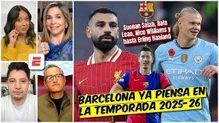 Barcelona NECESITA renovar a LEWANDOWSKI o BUSCARLE un BUEN SUSTITUTO ¿Llega Haaland  Exclusivos [upl. by Nuoras886]