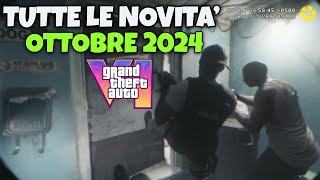 GTA 6 TUTTE LE NOVITA UFFICIALI DI OTTOBRE 2024 [upl. by Roanne]