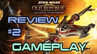 SWTOR Galactic Starfighter Gameplay amp Review First Impressions w Commentary  How to Aim [upl. by Ceevah922]