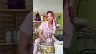 Hot Ceramic Artist at Work 🔥  Pottery Skills amp Art shorts [upl. by Jermyn]