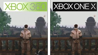 Fable 3  360 vs ONE X  4K Graphics Comparison [upl. by Salbu]