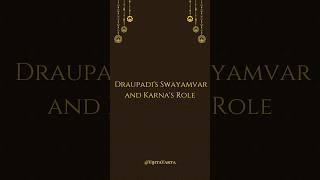 The Untold Story of Draupadis Swayamvar [upl. by Iand]