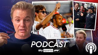 Nico Rosberg answers YOUR questions ❓  Sky Sports F1 Podcast [upl. by Illyes664]