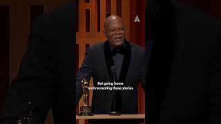 Samuel L Jackson Receives an Honorary Oscar [upl. by Lucky902]