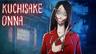 KUCHISAKE ONNA Animated Horror Story  Japanese Urban Legend [upl. by Elyad]