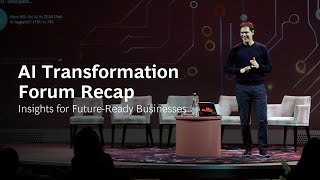 🚀🌐 AI Transformation Forum Recap  Insights for FutureReady Businesses [upl. by Greggs]