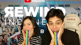 GW GA IKUT IKUT YOUTUBE REWIND  YOUTUBE REWIND 2018 INDONESIA RISE REACTION [upl. by Teplica814]