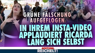 Ricarda Lang fliegt mit VideoFälschung auf  Achtung Reichelt vom 16052024 [upl. by Wenonah]