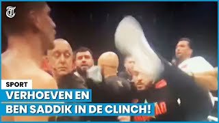 Hier probeert Jamal Ben Saddik Rico Verhoeven te schoppen [upl. by Vaios]