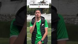 TIPOS DE VISORES EN DIFERENTES PAÍSES 🇧🇷🇦🇷🇲🇽  Shorts [upl. by Annaeg]