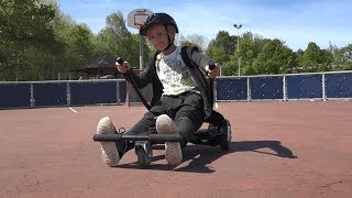 Andersson Balance Scooter GoKart [upl. by Dlnaod715]