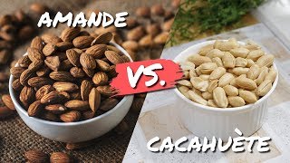 MEILLEUR POUR LA SANTÉ  Amande VS Cacahuète  FOOD FIGHT 1 [upl. by Ahsyak]