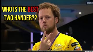 Who is the BEST two handed bowler of all time Top 5 PBA two handers  PBA Bowling 2023 [upl. by Artiek]