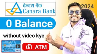 canara bank online account opening  zero balance bank account opening online [upl. by Hgieloj]