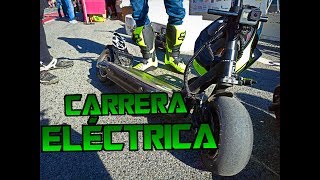 CARRERA de PATINETES ELÉCTRICOS DUALTRON en MONTMELÓ [upl. by Ellehcin]