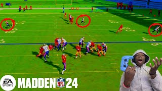 5 routes you NEED to beat MAN BLITZES IN MADDEN 24 [upl. by Adnolrehs]