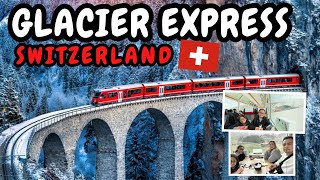 GLACIER EXPRESS FULL EXPERIENCE  Brig to Chur  SWITZERLAND TRAVEL [upl. by Sualocin]