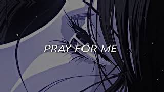 The Weeknd Kendrick Lamar  Pray For Me  sped  reverb [upl. by Auqinimod390]