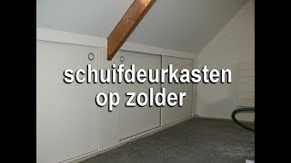 Schuifdeurkasten op zolder te Rotterdam [upl. by Aneerhs221]